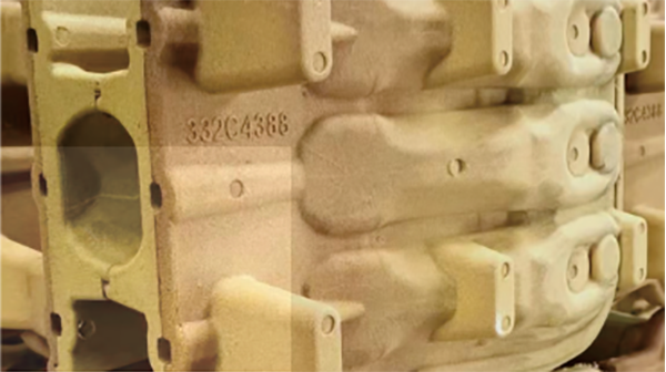 艾利特缸蓋砂芯自動(dòng)修芯機(jī)器人