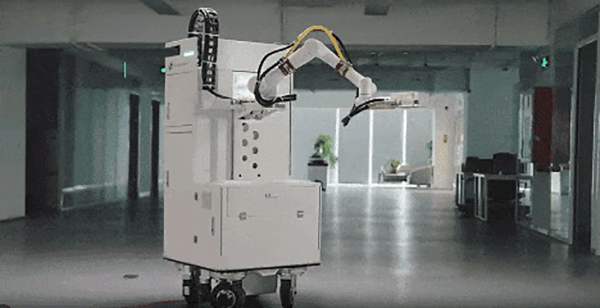 艾利特協作機器人:膩子乳膠漆噴涂一體機器人